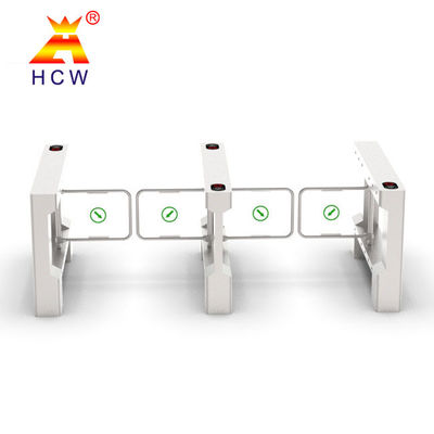 Supermarket Entrance Swing Barrier Turnstile RS232 OR RS485 Communication Port