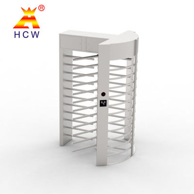 Manual Metal Revolving Gate Turnstile SS304 Full Height Door Gate