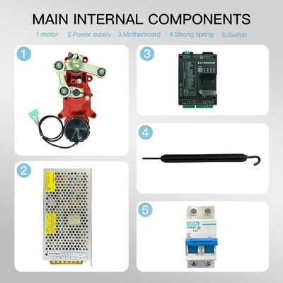 HCW Barrier Turnstile Gate with 3-6S Adjustable Speed 8A/30A Rated Current and 1 Year Warranty for Secure Access Control