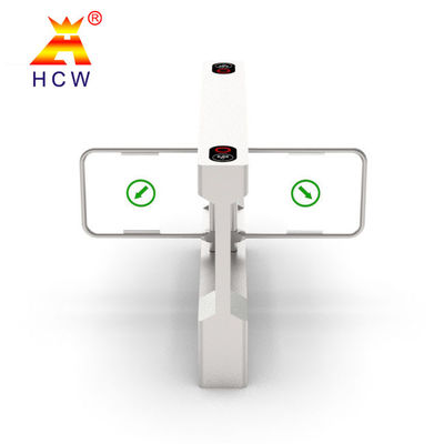 Supermarket Entrance Swing Barrier Turnstile RS232 OR RS485 Communication Port