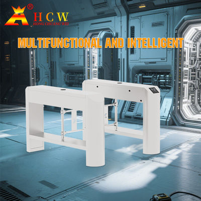 HCW Swing Gate Turnstile Access Control Face Recognition Gate Automatic Swing Barrier