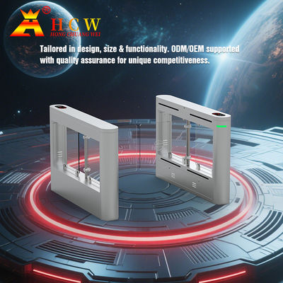 HCW รวดเร็ว Swing Turntile ประตูกลไกเลื่อน
