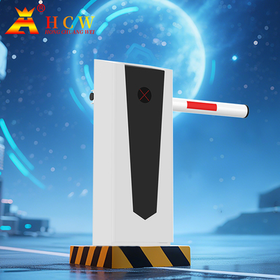 HCW Road Pole Barrier Gate Adjustable Intelligent Parking Lot Access Control Anti Smashing 