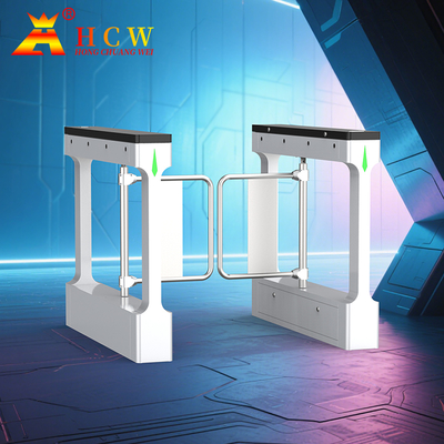HCW Swing Turnstile Gate Smart Biometric Access Control With Face Recognition