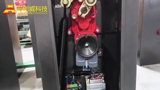 การทดสอบแกนยืดไสลด์ 8 เมตรสำหรับประตูกั้น